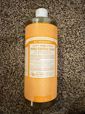 18-in-1 Hemp Citrus Pure-Castile Soap